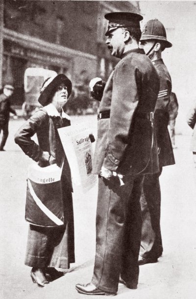 Suffragette, 1913 by English Photographer